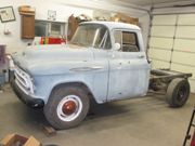 BangShift Project Spotlight: The 1957 Chevy One-Ton Gets a Bed and a Bitchin’ Vintage Slide-In Camper